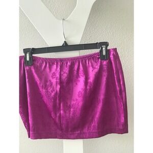 Fredericks of Hollywood Mini Skirt Purple Size Large